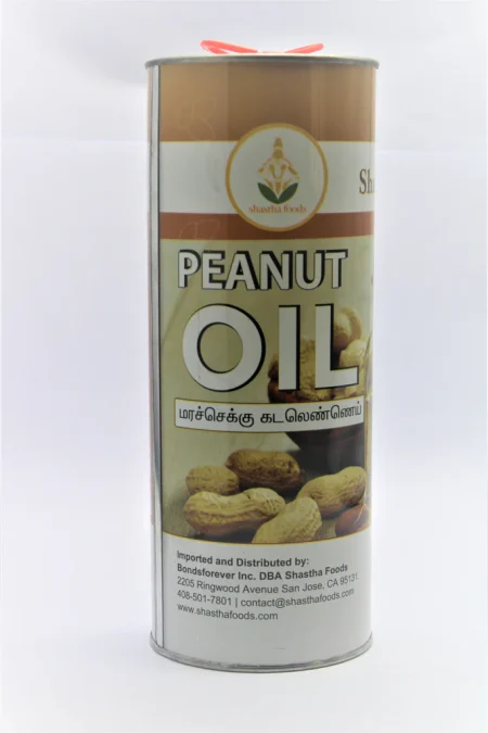 Shastha: Peanut Chekku / Cold Pressed Oil (1 Ltr)
