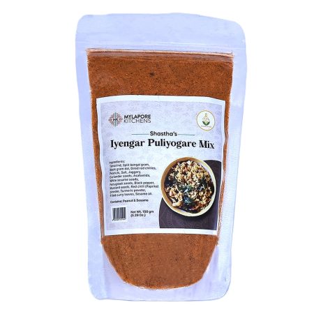 Mylapore Kitchens: Iyengar (Spicy) Puliyogare Mix (150g)